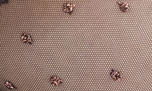 Etam Divine Classique N°7 Rhinestone Mesh Underwire Bra In Black