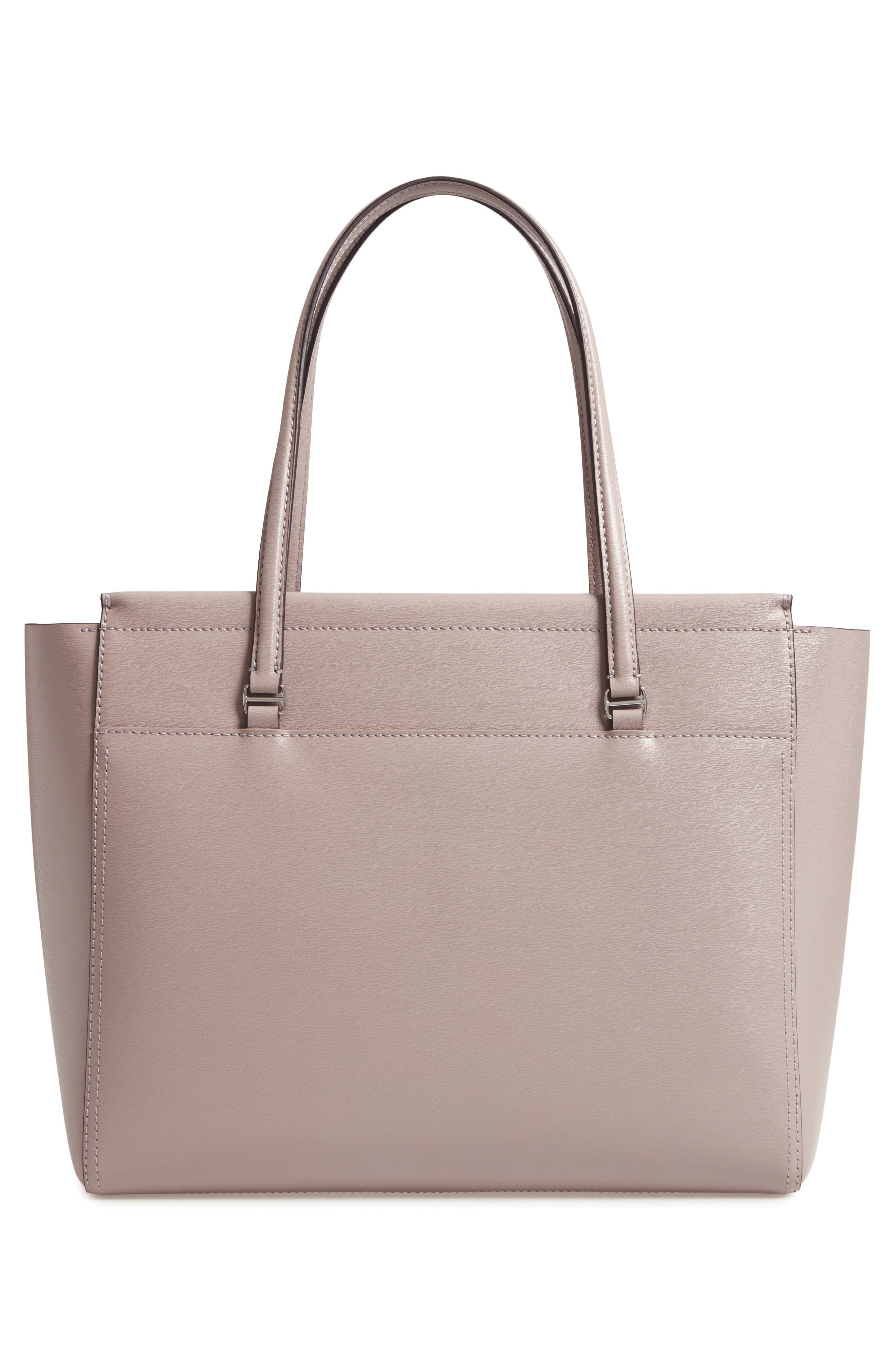 Parker Leather Tote, Alternate, color, DUST STORM / CARDAMOM