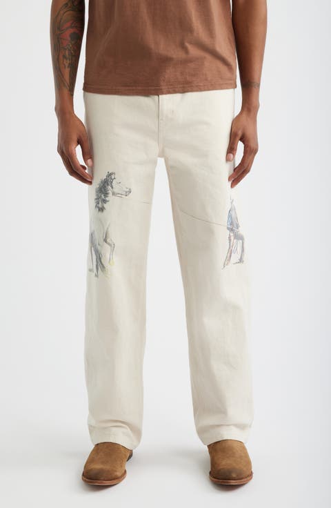 If Not for the Rest of Time Canvas Painter Pants