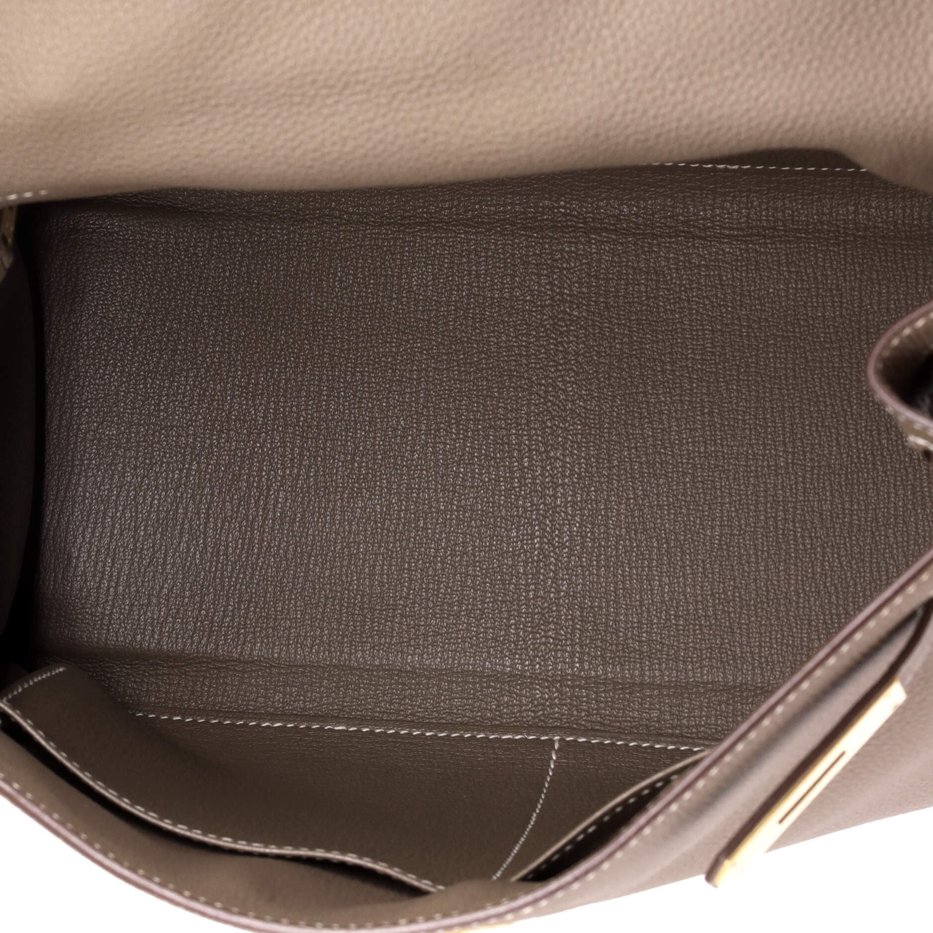 Kelly Handbag Grey Togo with Gold Hardware 28, Alternate, color, Grey
