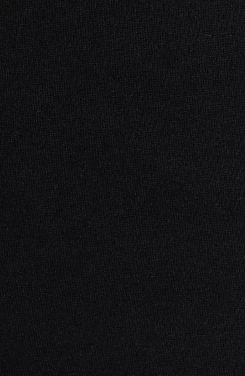 Anne Klein Crop Feather Trim Pull-On Pants, Alternate, color,