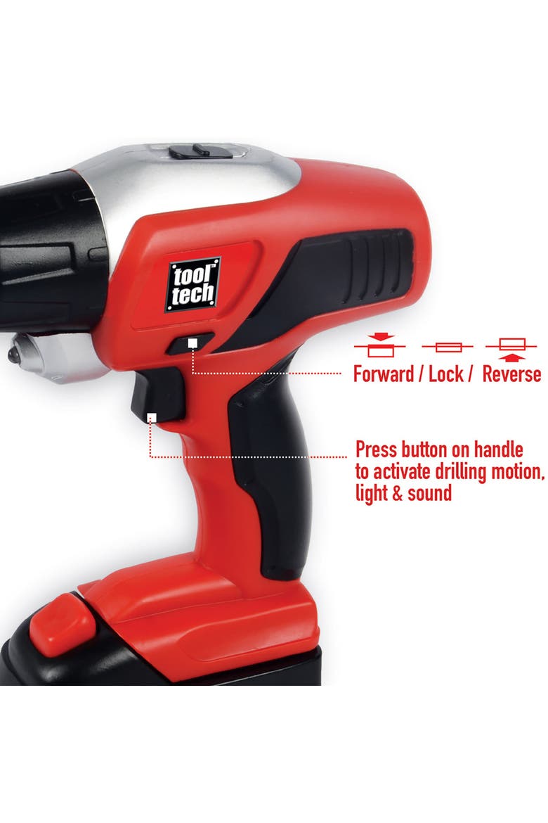 Take Apart Truck and Power Drill Set, Alternate, color, Red