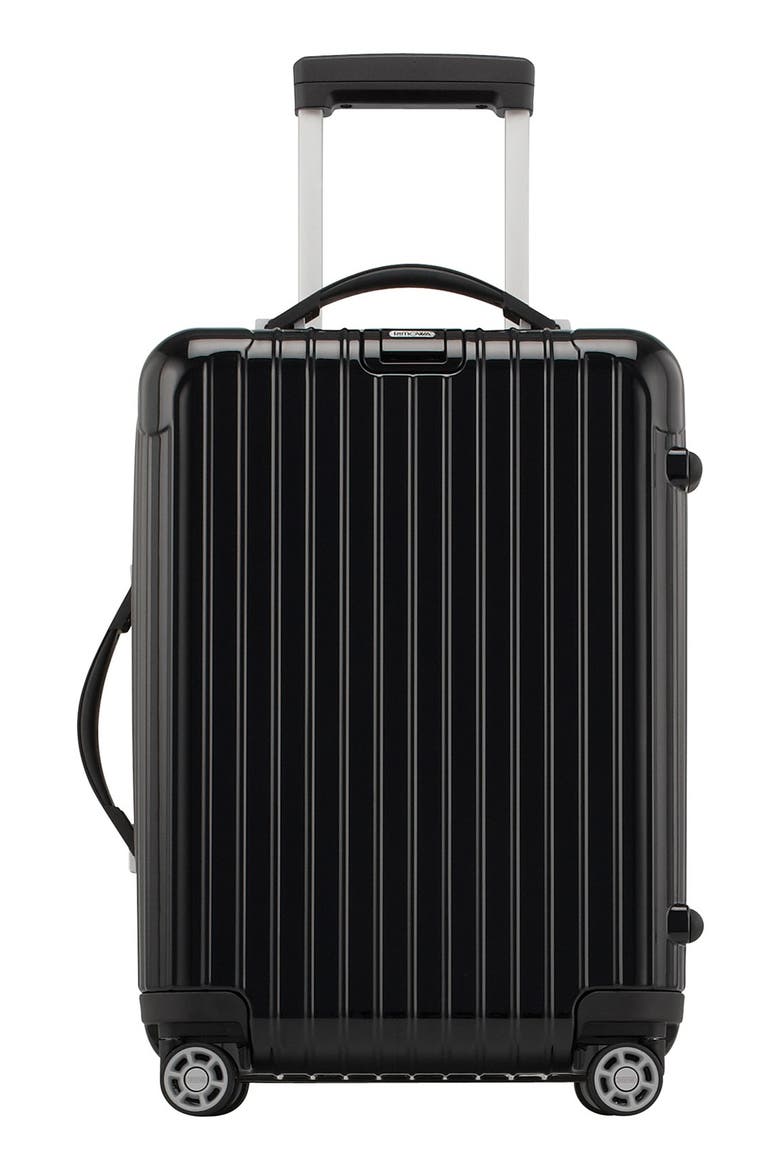 Salsa 22-Inch Deluxe Cabin Multiwheel® Carry-On, Main, color, BLACK