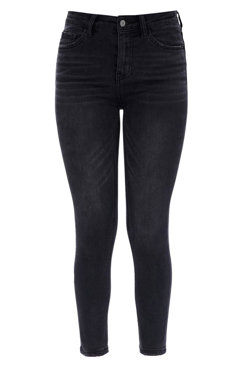 Bayeas High Waist Ankle Straight Leg Jeans, Alternate, color, 