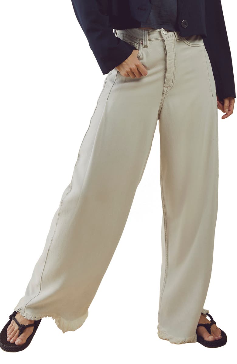 Free People We the Free Old West Slouchy Wide Leg Jeans, Main, color, 