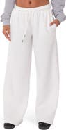 EDIKTED Kamari Low Rise Wide Leg Sweatpants