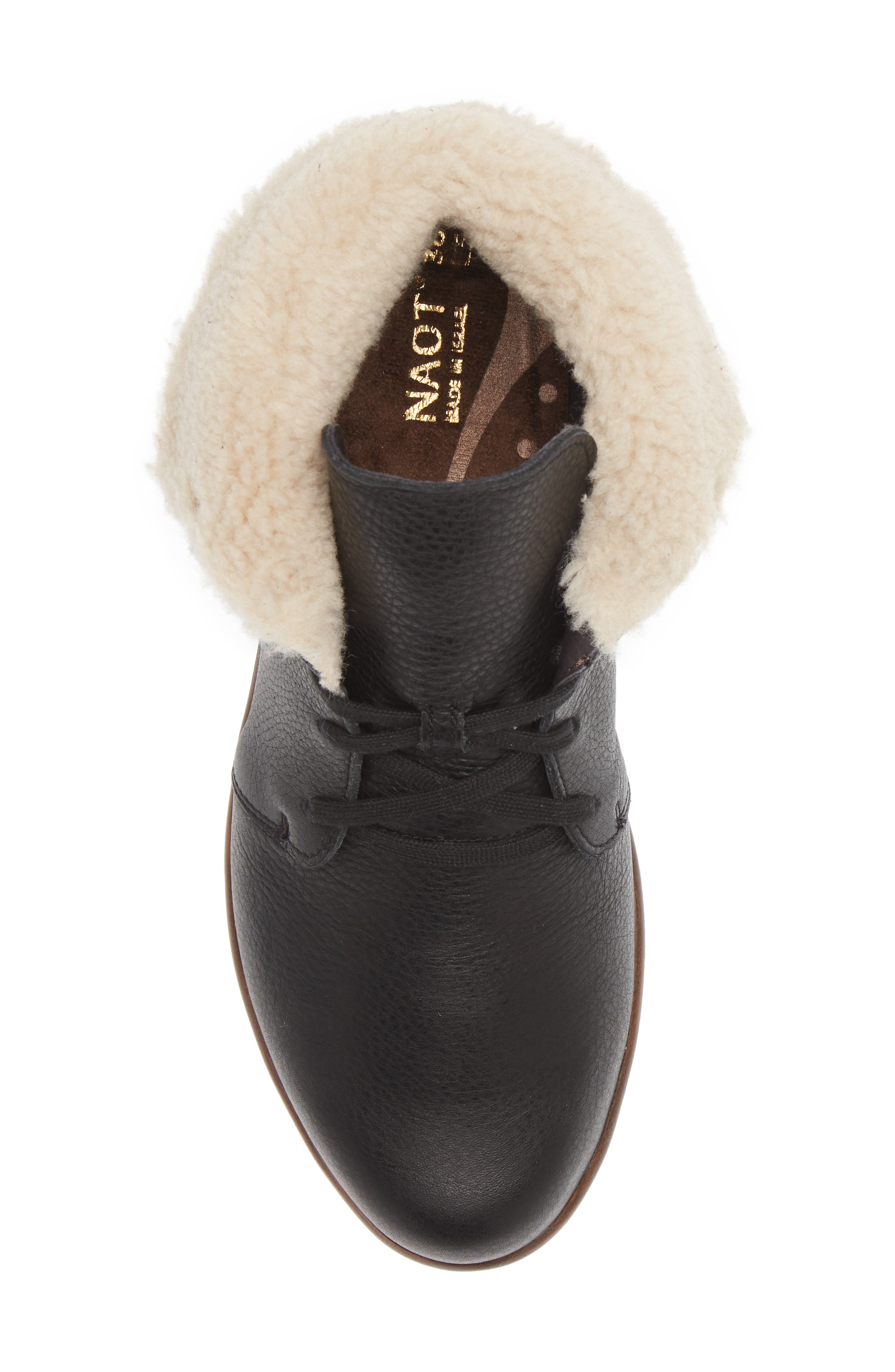 Naot Pali Faux Shearling Lined Bootie, Alternate, color, 