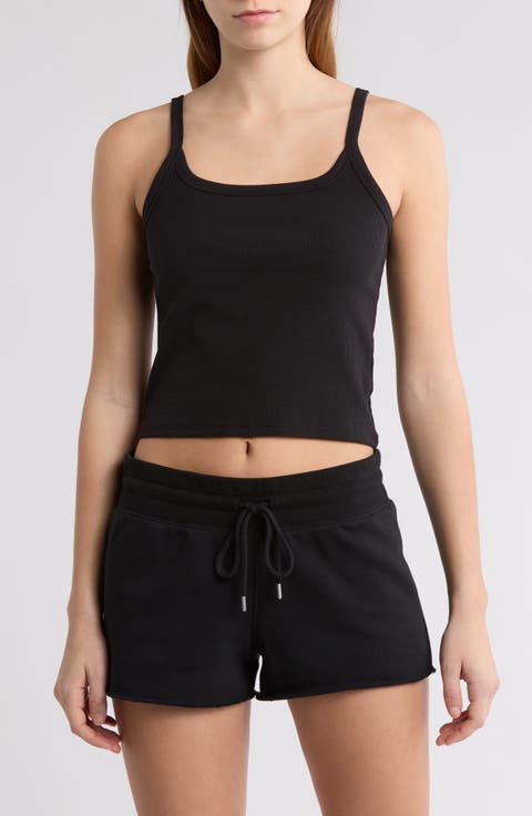 Couch Date Crop Rib Tank