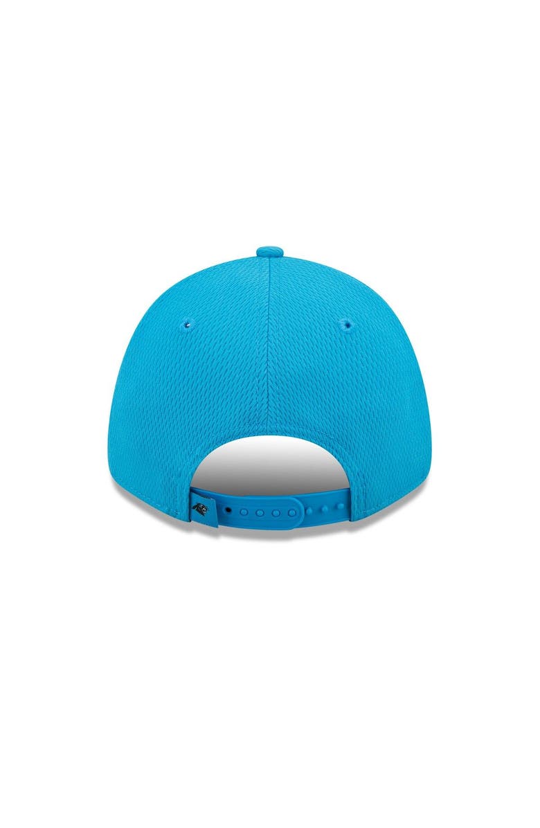 New Era Men's New Era Blue Carolina Panthers Framed AF 9FORTY Snapback Hat, Alternate, color,
