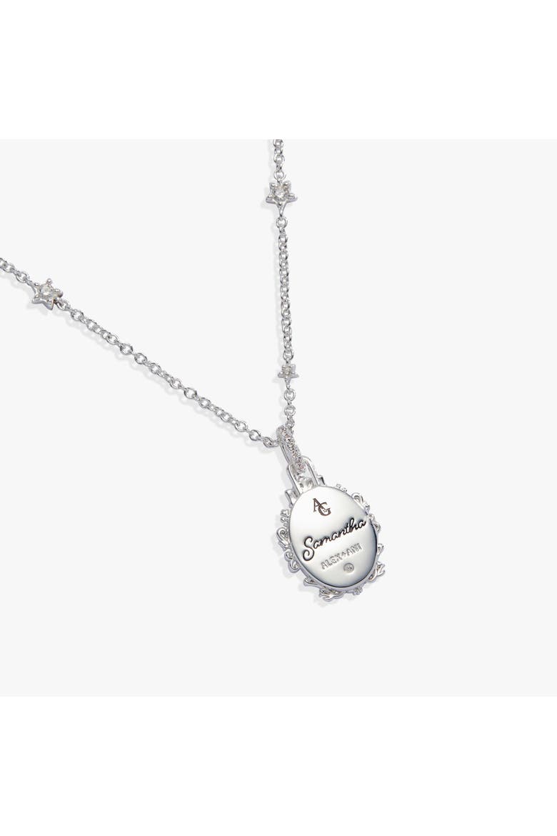 American Girl® Samantha 'Kind' Locket Necklace, Alternate, color, Silver