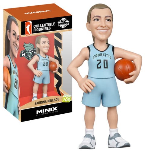 Sabrina Ionescu (New York Liberty) Minix 4.5-Inch Vinyl WNBA Figure
