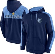 FANATICS Men's Fanatics Branded Navy Memphis Grizzlies Rainbow Shot Full-Zip Hoodie