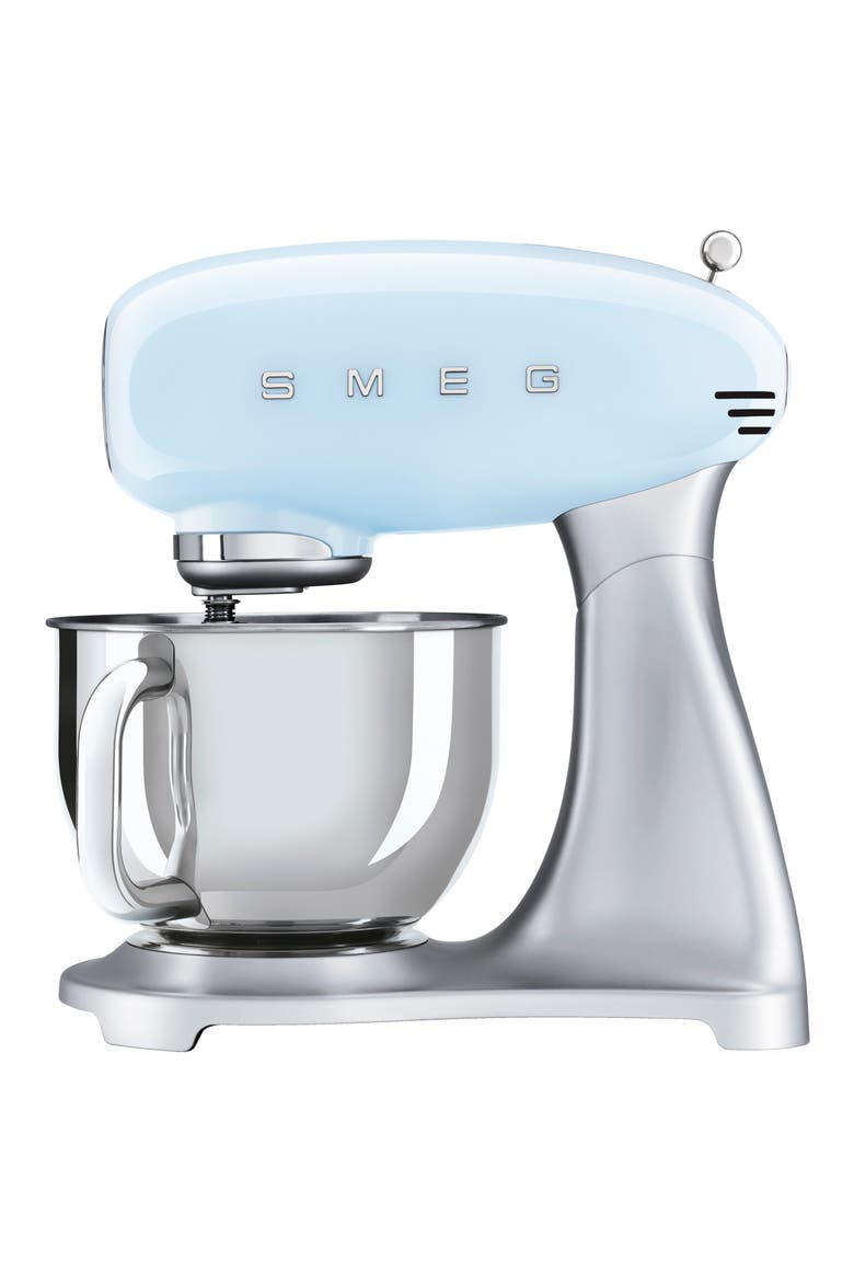 '50s Retro Style Stand Mixer, Main, color, PASTEL BLUEDNU