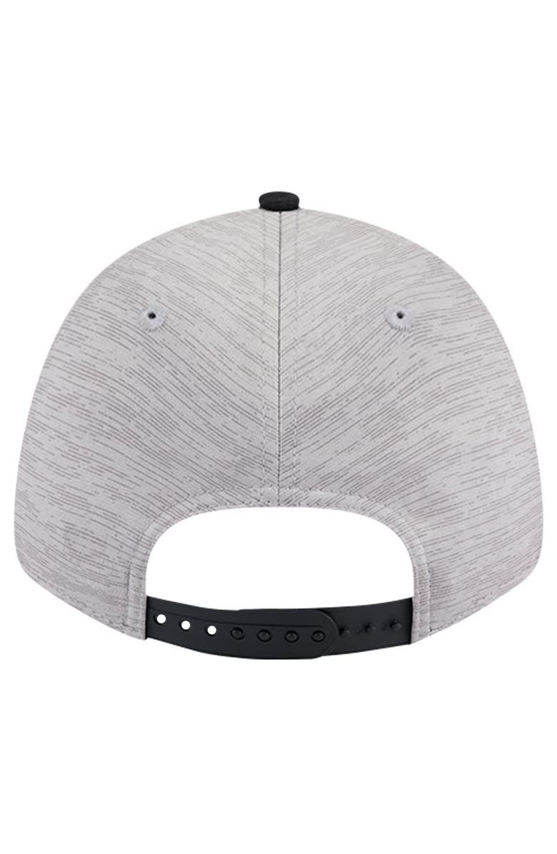 New Era Men's New Era Heather Gray/Black Brooklyn Nets Active Digi-Tech Two-Tone 9FORTY Adjustable Hat, Alternate, color, Heather Gray