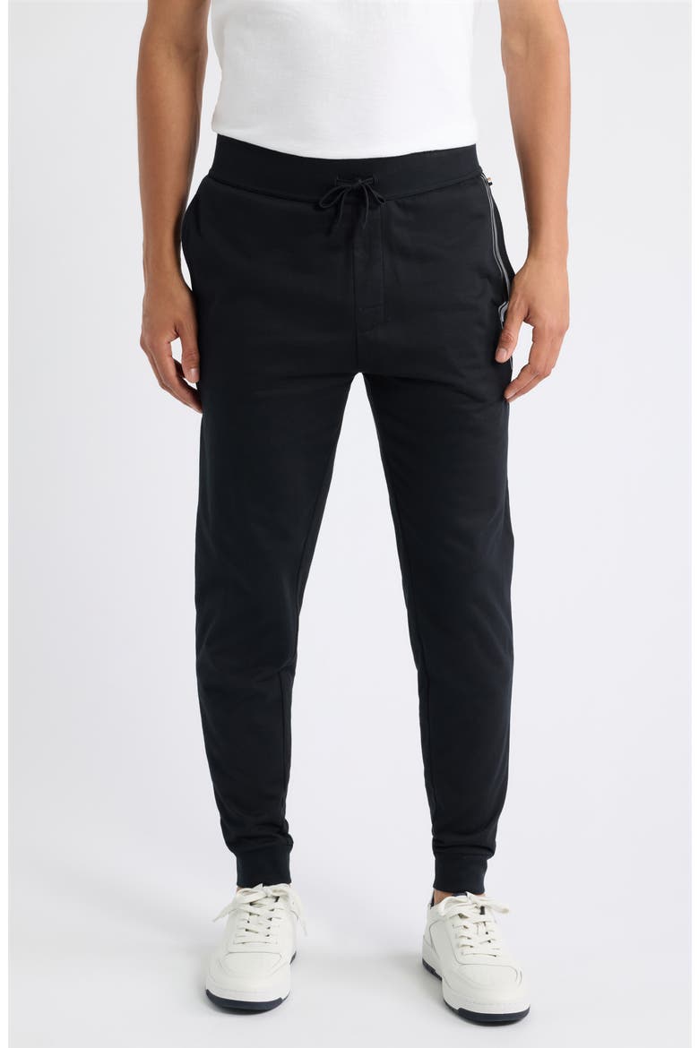Authentic Cotton Lounge Joggers, Main, color, BLACK
