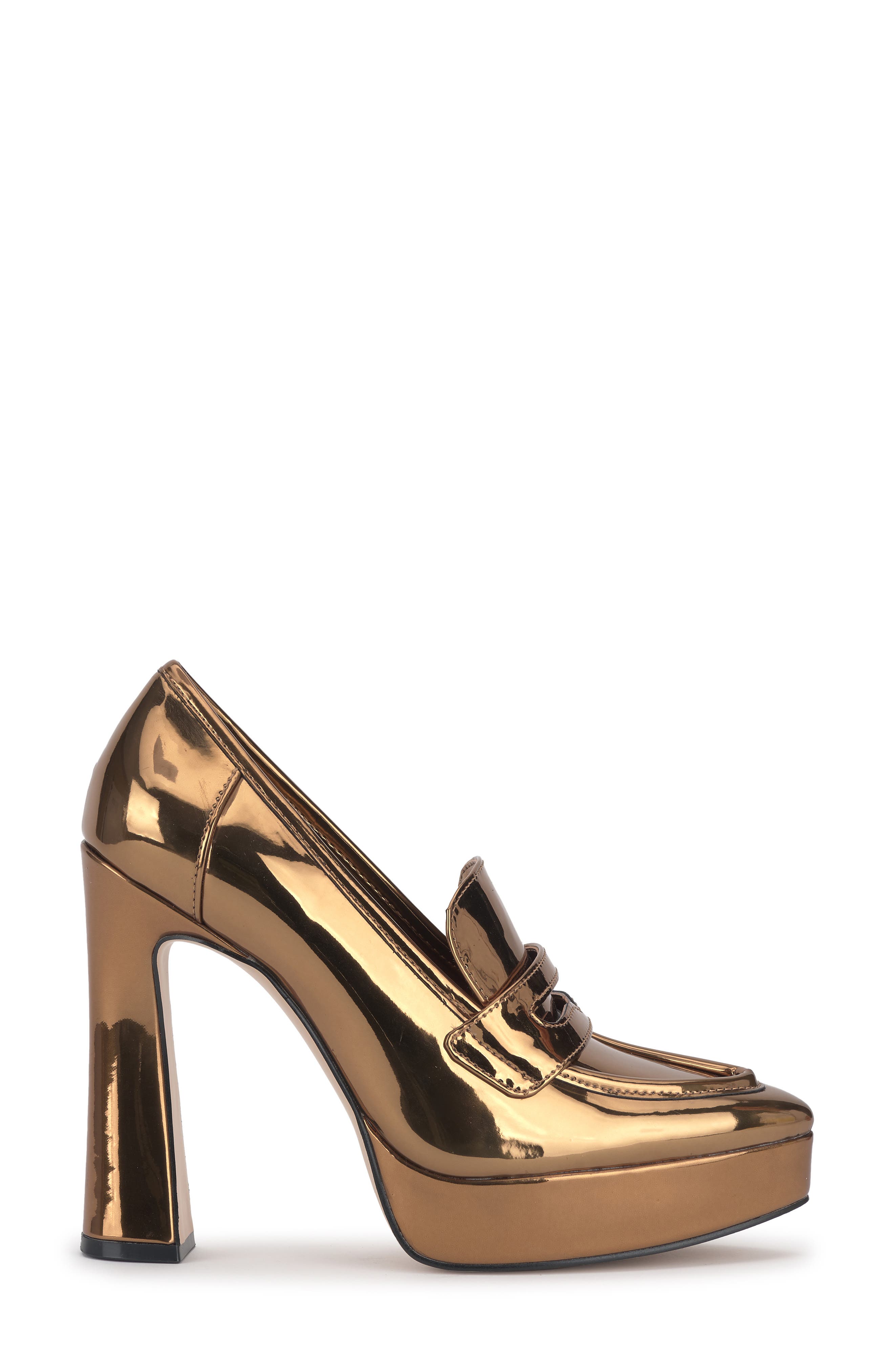 Nanelie Platform Pump, Alternate, color, BRONZE