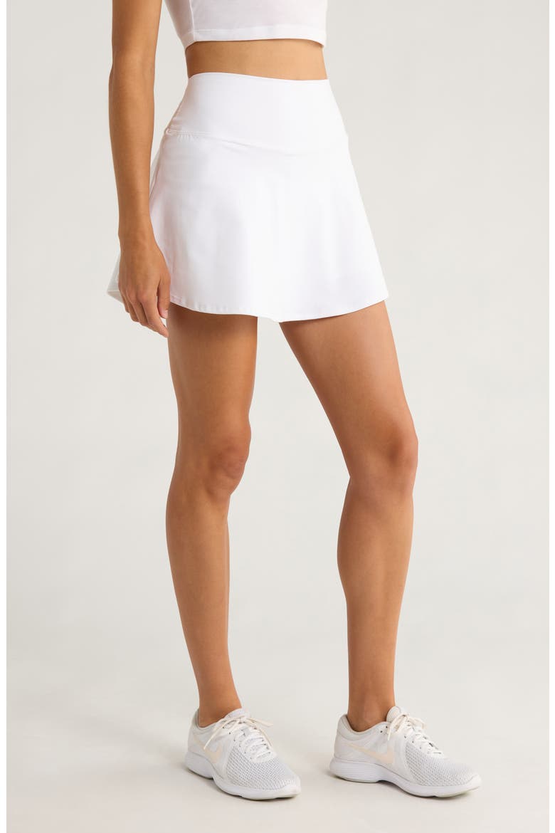 One Dri-FIT Skirt, Alternate, color, 100 WHITE/BLACK