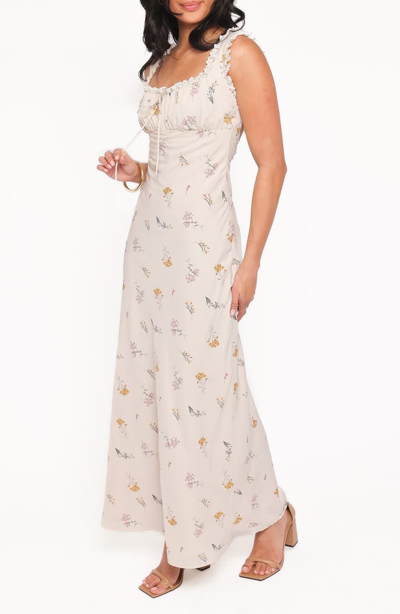 Petal & Pup Aiken Floral Print Midi Dress, Alternate, color, Floral