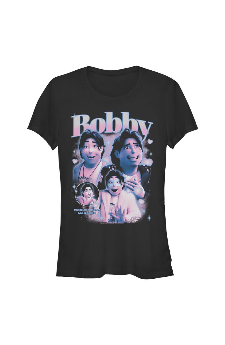 KPop Demon Hunters Junior's KPop Demon Hunters World's Best Manager  Graphic T-Shirt, Main, color, Black