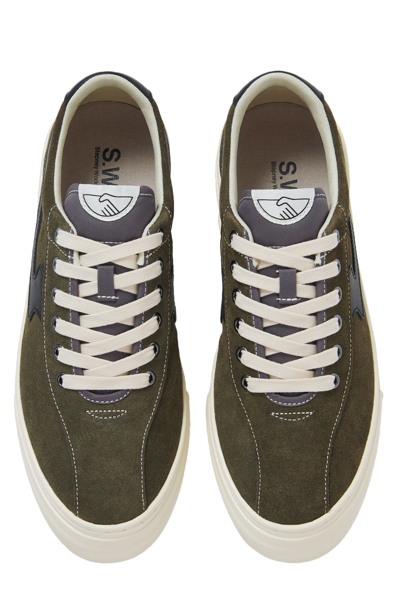 STEPNEY WORKERS CLUB Dellow S-Strike Cup Sneaker, Alternate, color, Woodland