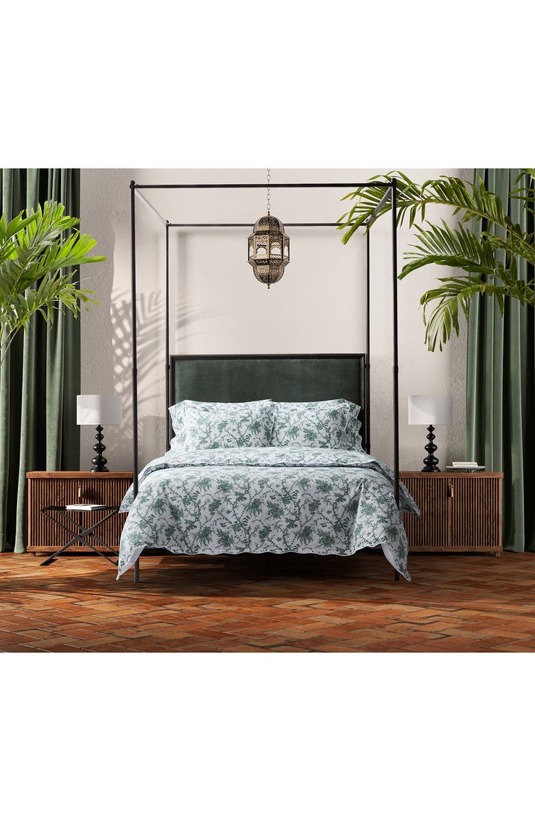 Matouk San Cristobal Boudoir Sham, Alternate, color, Green