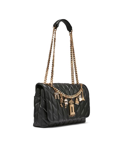 Karl Lagerfeld Paris Lafayette Shoulder In Black