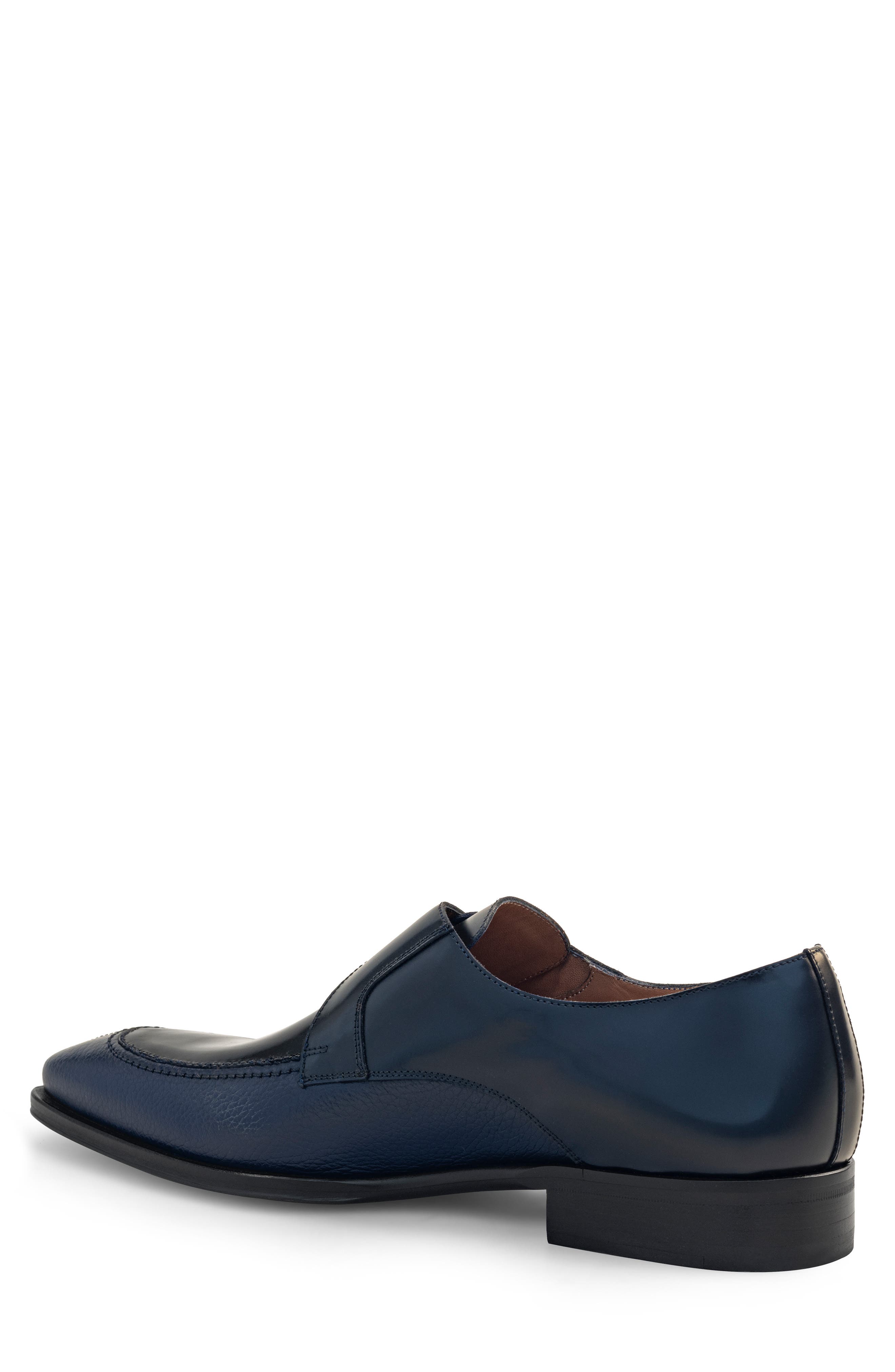 Mezlan Monk Shoe, Alternate, color, Blue