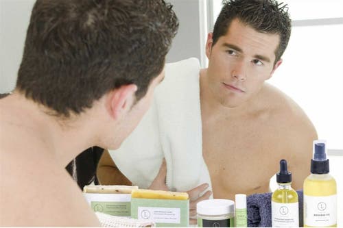 Lizush Fresh Earthy Natural Skincare Set For Men In Assorted