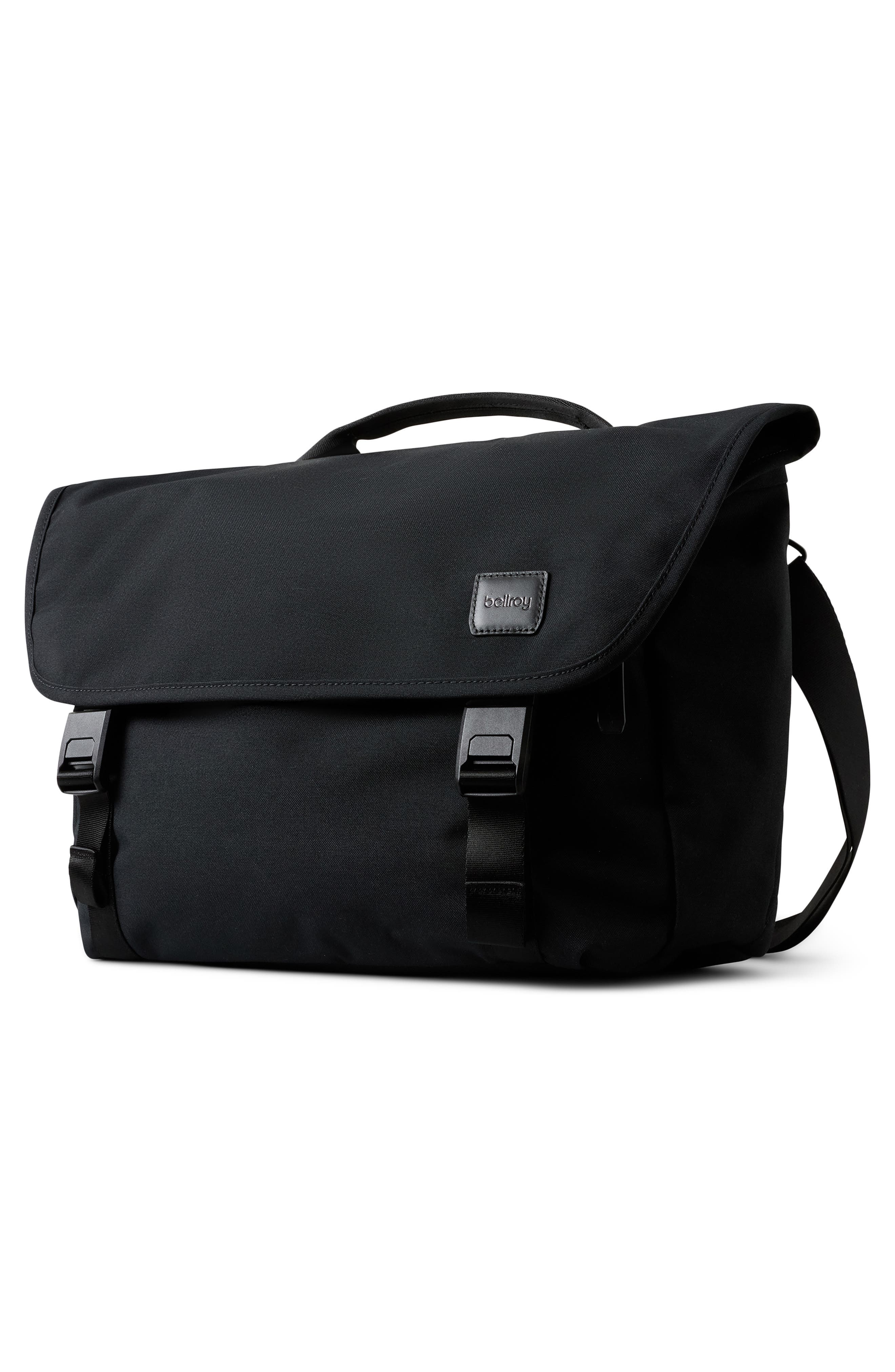 Classic Messenger Bag, Alternate, color, BLACK