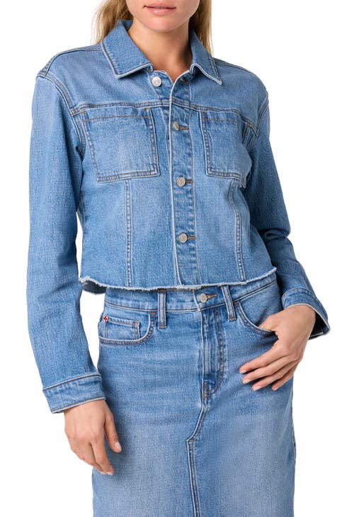 Hudson jean jacket womens best sale