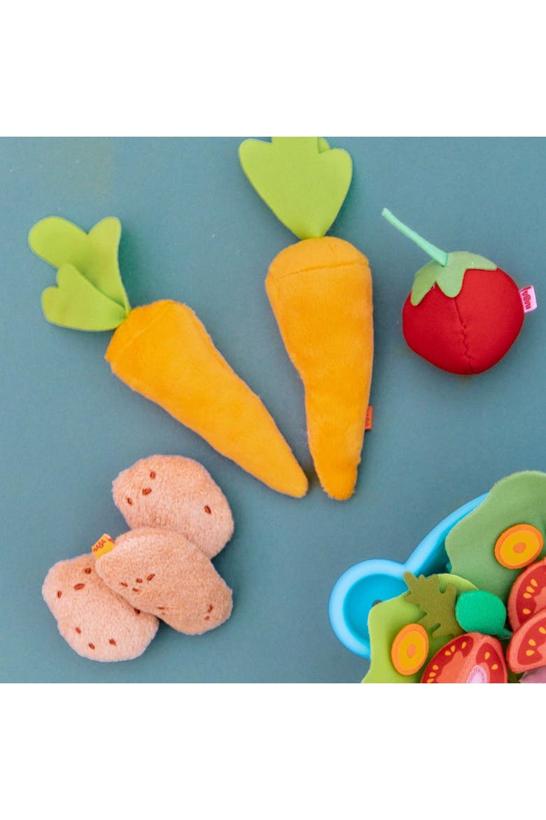 Vegetable Basket Soft Play Food, Alternate, color, Multi
