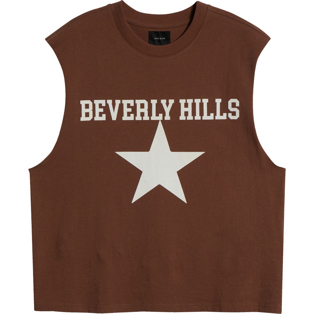 Pacsun Beverly Hills Muscle Graphic Tank