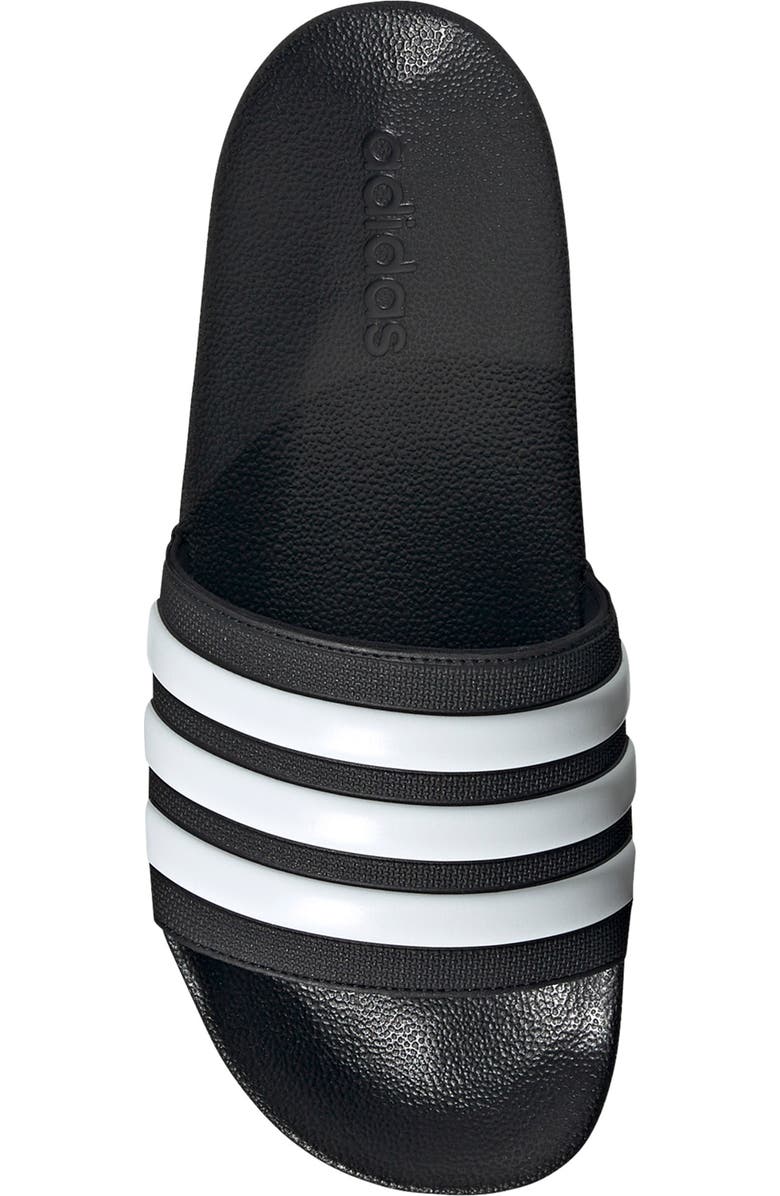 adidas Adilette Shower Slide, Alternate, color, Core Black/Ftwr White
