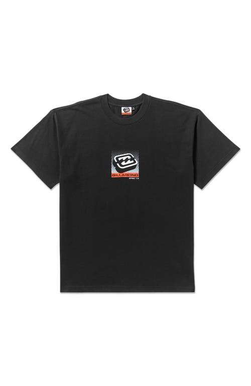 Billabong Spec Logo Cotton Graphic T-shirt In Multi