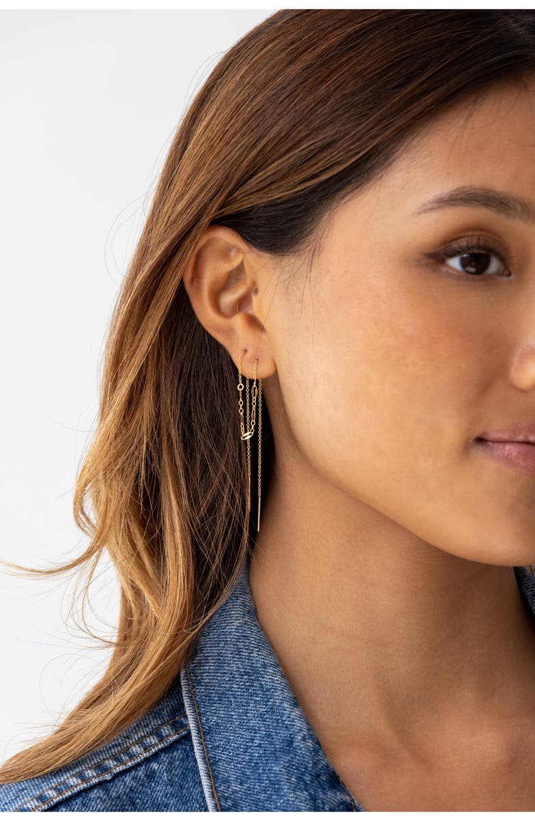 Set & Stones Pearce Threader Earrings, Alternate, color,