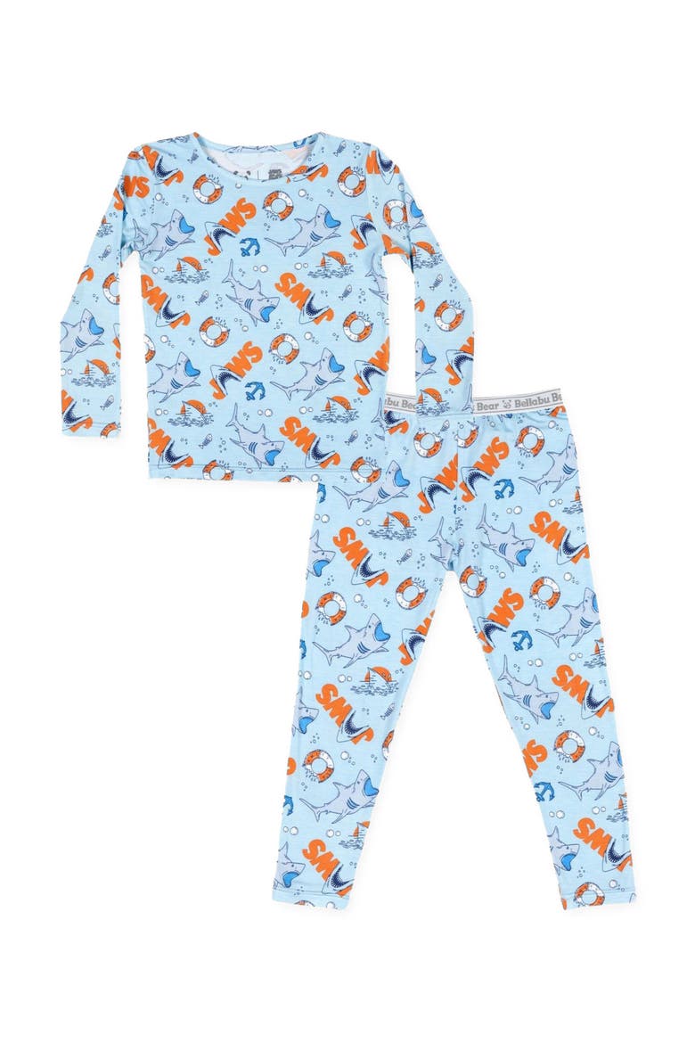 Kids' JAWS Set of 2 Piece Pajamas, Main, color, JAWS