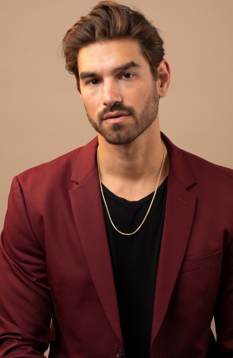 Bony Levy Men's 14K Gold Cuban Chain Necklace, Alternate, color, 