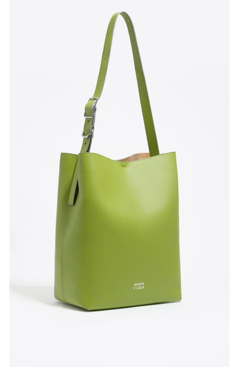 Large Leather Carlino Bag