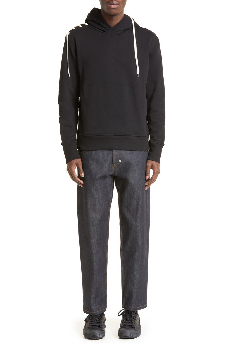 Craig Green Laced Organic Cotton Hoodie, Alternate, color, 