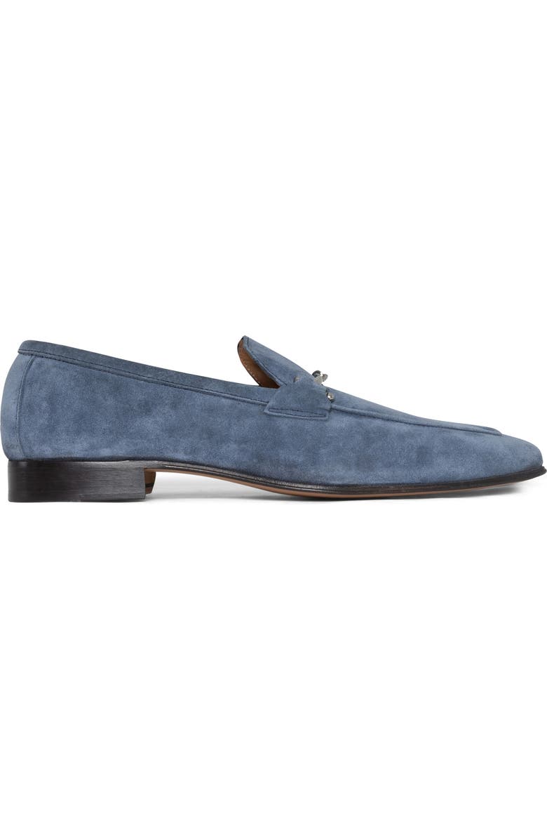 Donald Pliner Horsebit Loafer, Alternate, color, Denim