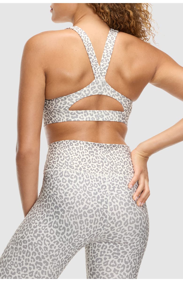 Peloton Cadent V Strap Bra - Print, Alternate, color, 2 Tone Animal