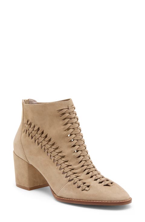 Nora Block Heel Ankle Bootie