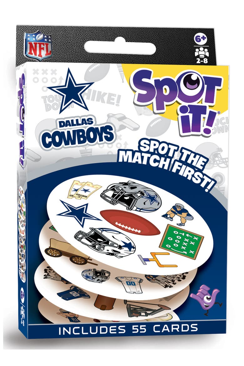 Dallas Cowboys Spot It! Card Game, Main, color, Multicolor