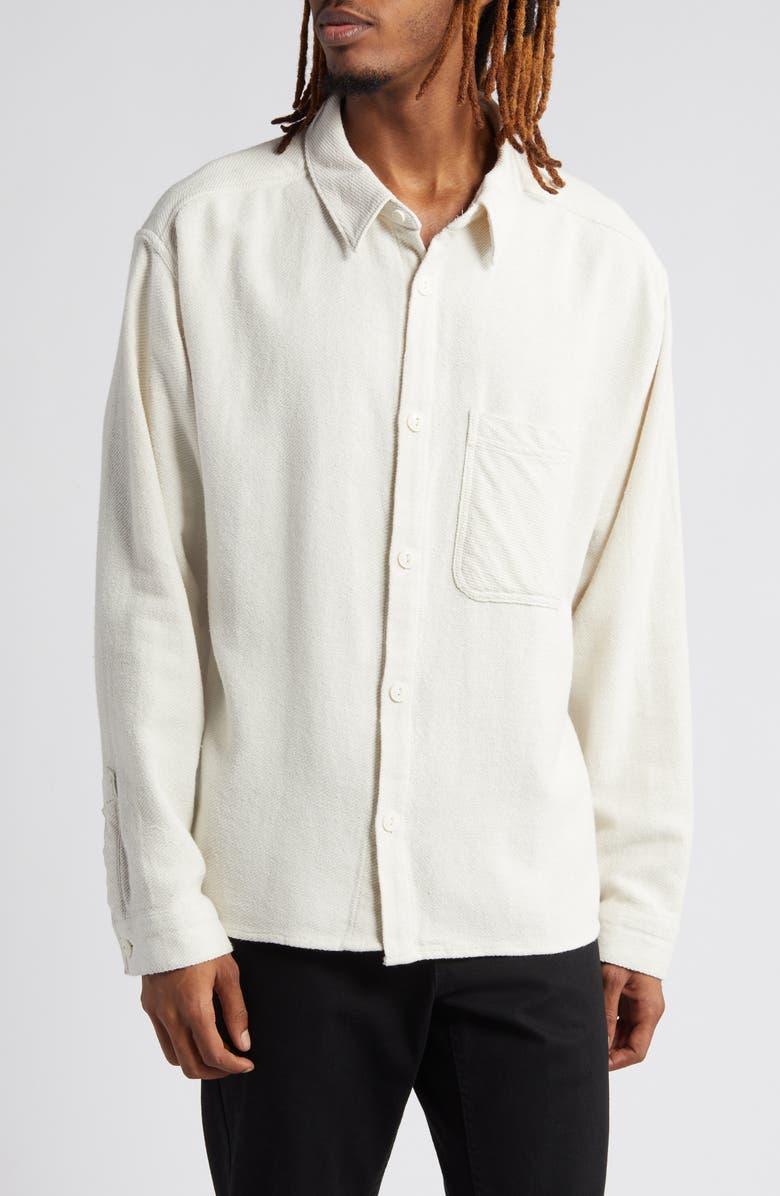 Elwood '90s Flannel Button-Up Shirt, Main, color, 