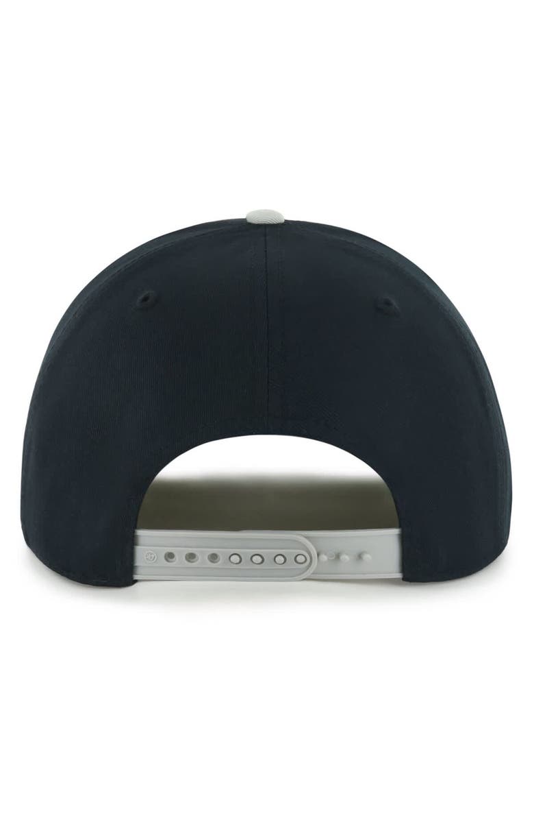 '47 Men's '47 Black/Silver Los Angeles Kings Dropshadow Rope Hitch Adjustable Hat, Alternate, color, Black