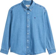 Carhartt Work In Progress Lucas Denim Button-Down Shirt