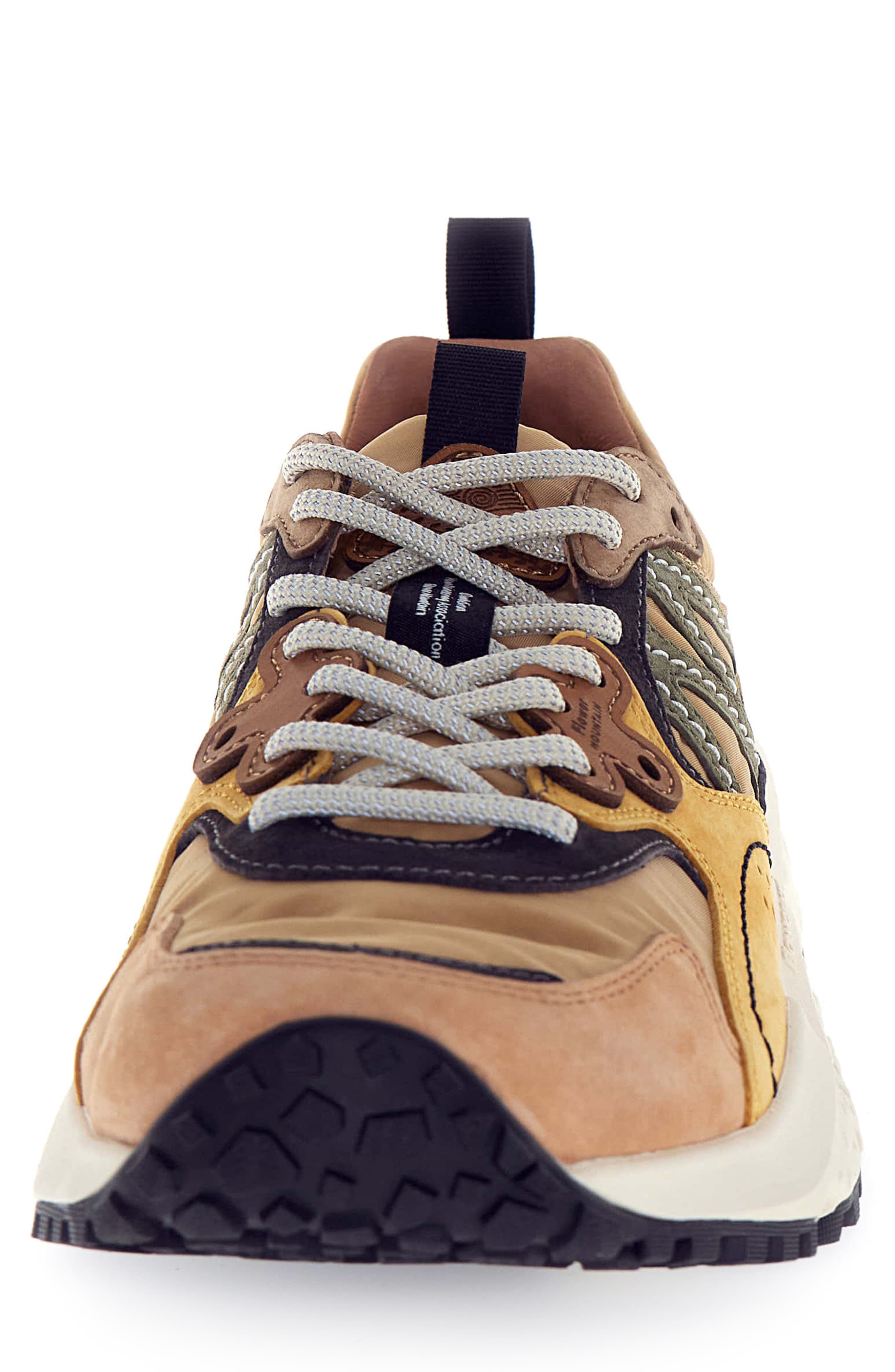 Flower MOUNTAIN Solin Sneaker, Alternate, color, Orange Zucca