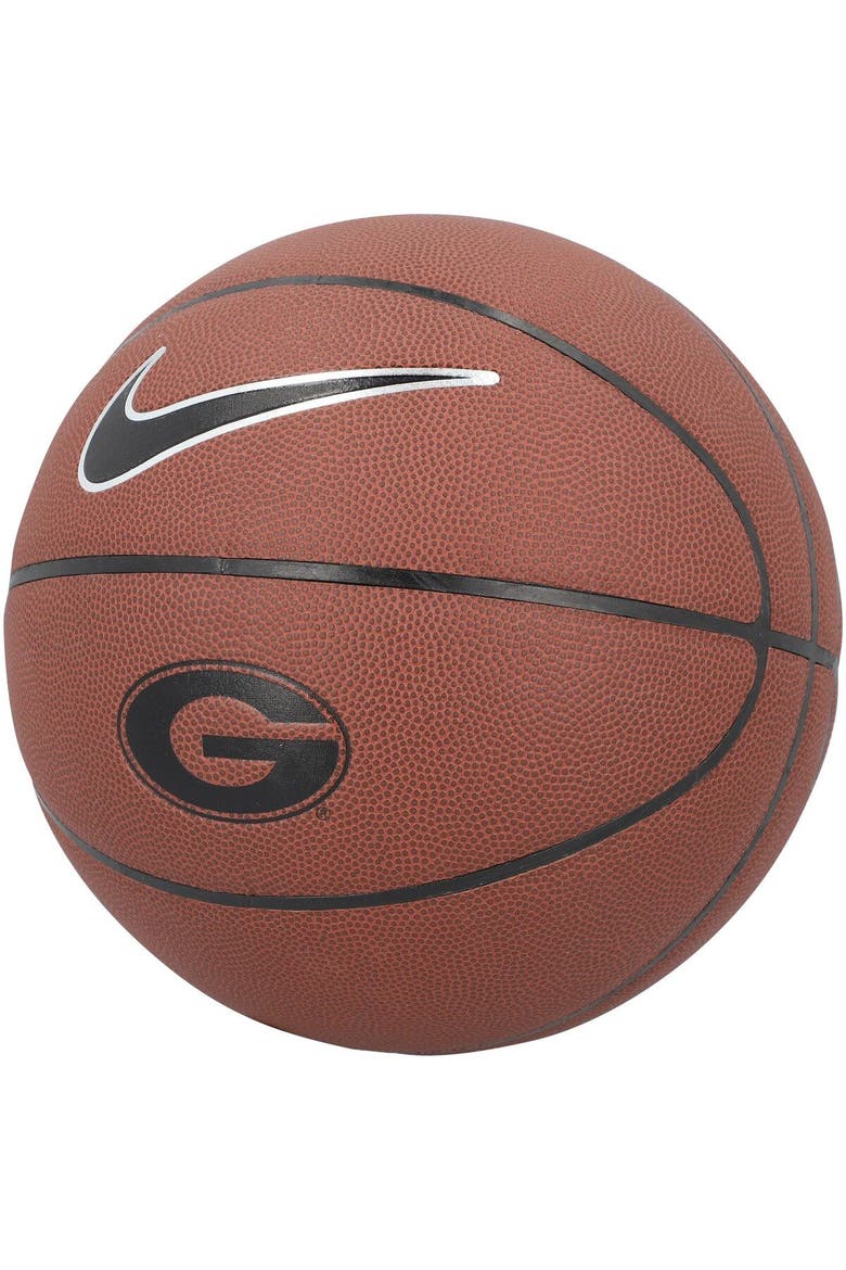 Georgia Bulldogs Team Replica Basketball, Main, color, Brown