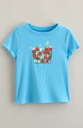 Tucker + Tate Kids' Lettuce Trim Cotton Blend Rib Graphic T-Shirt