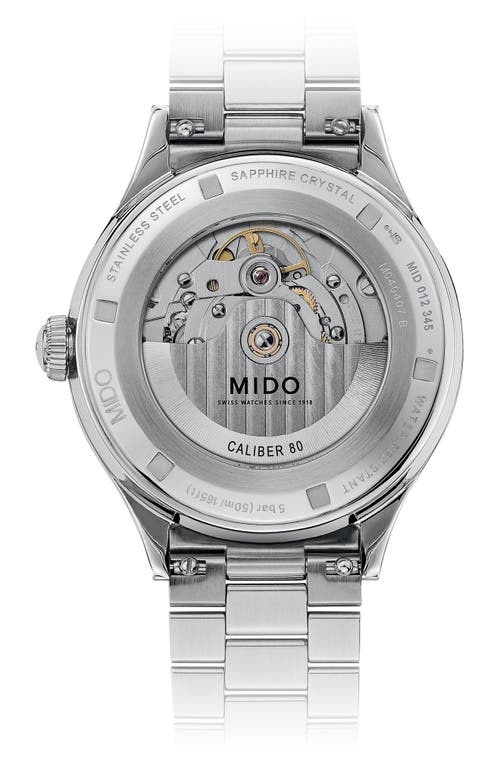 Mido Multifort Powerwind Bracelet Watch, 40mm